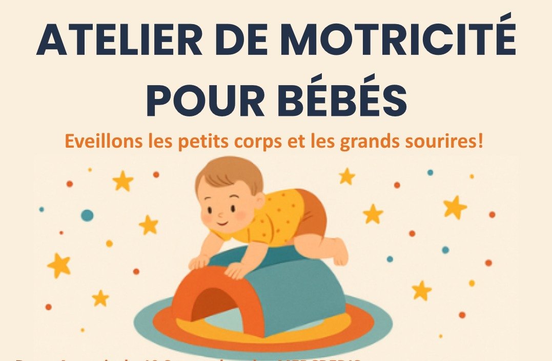 L’atelier de motricité pour bébés